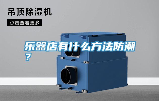 乐器店有什么方法防潮？