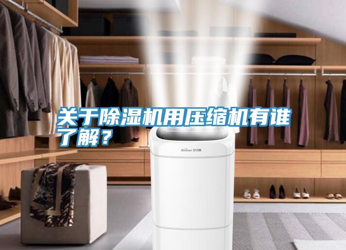 关于小黄片直播视频用压缩机有谁了解？