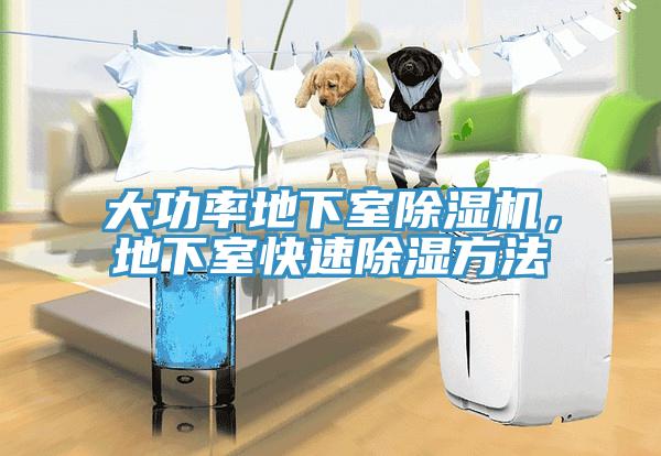 大功率地下室小黄片直播视频，地下室快速除湿方法
