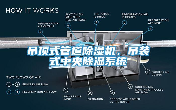 吊顶式管道小黄片直播视频，吊装式中央除湿系统