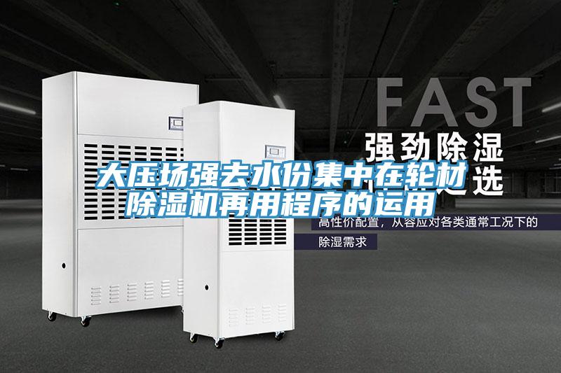 大压场强去水份集中在轮材小黄片直播视频再用程序的运用