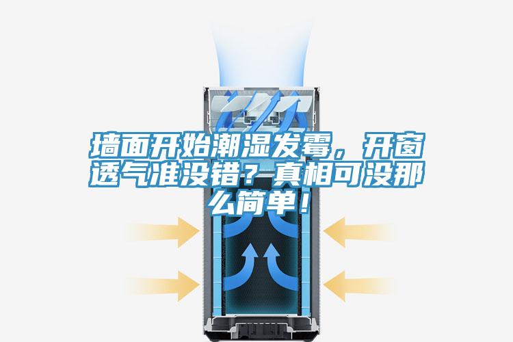 墙面开始潮湿发霉，开窗透气准没错？真相可没那么简单！