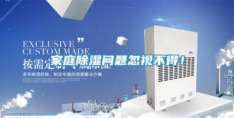 家庭除湿问题忽视不得！