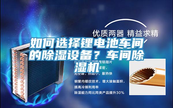 如何选择锂电池车间的除湿设备？车间小黄片直播视频