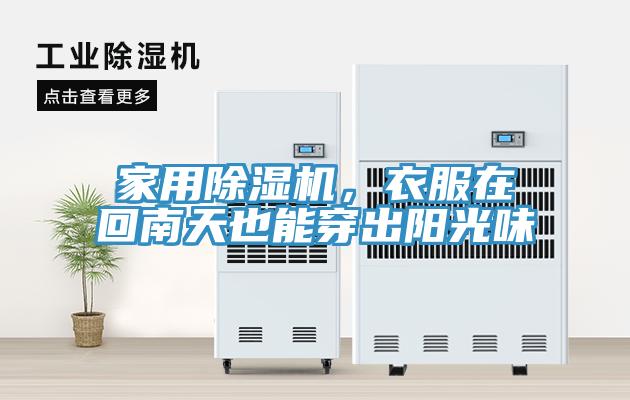 家用小黄片直播视频，衣服在回南天也能穿出阳光味