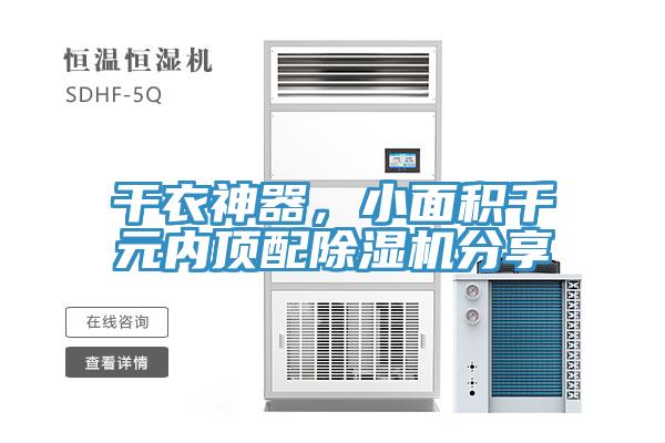 干衣神器，小面积千元内顶配小黄片直播视频分享