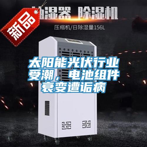 太阳能光伏行业受潮，电池组件衰变遭诟病