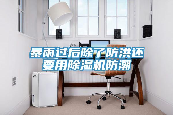 暴雨过后除了防洪还要用小黄片直播视频防潮