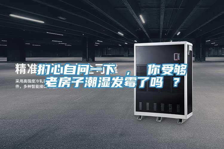 扪心自问一下 ， 你受够老房子潮湿发霉了吗 ？