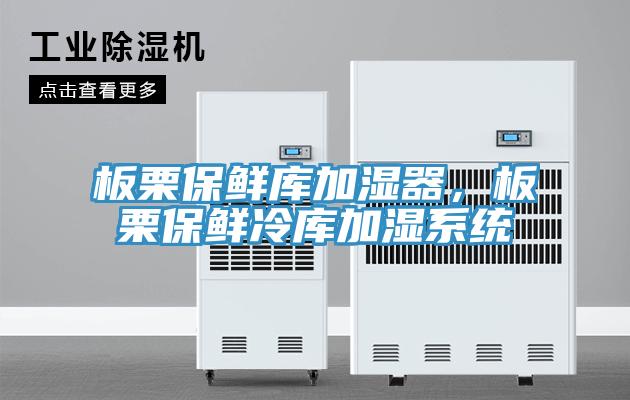 板栗保鲜库加湿器，板栗保鲜冷库加湿系统
