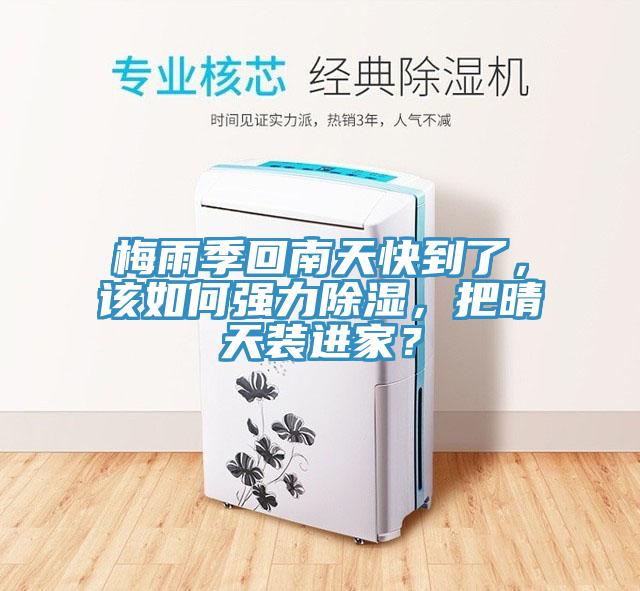梅雨季回南天快到了，该如何强力除湿，把晴天装进家？