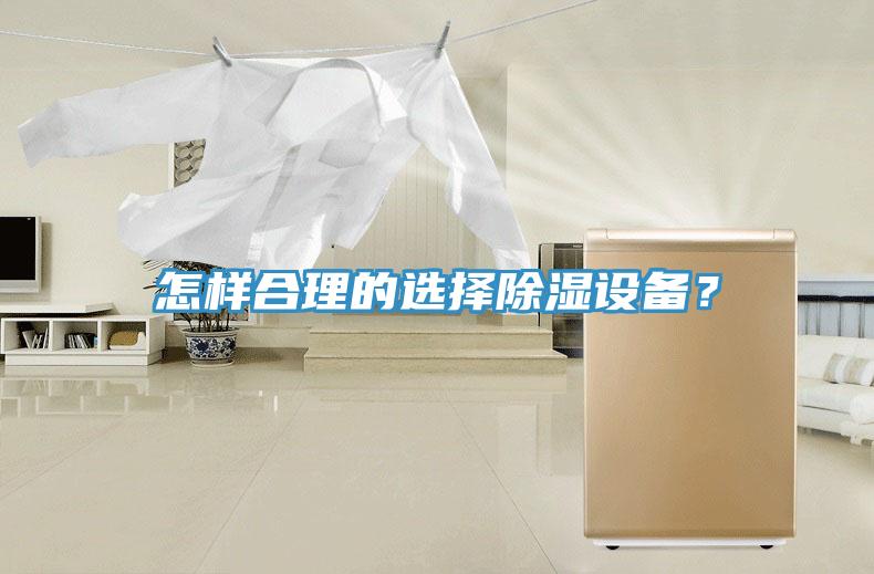 怎样合理的选择除湿设备？