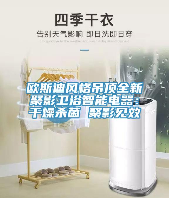 欧斯迪风格吊顶全新聚影卫浴智能电器：干燥杀菌 聚影见效