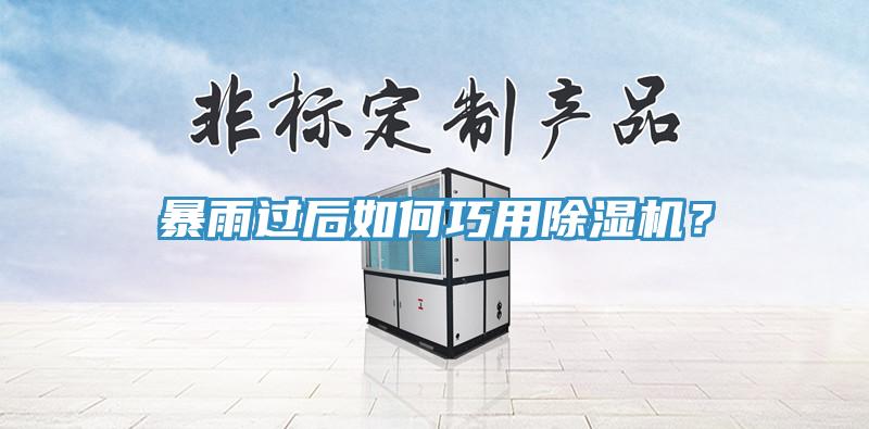暴雨过后如何巧用小黄片直播视频？