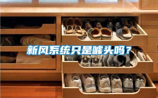新风系统只是噱头吗？