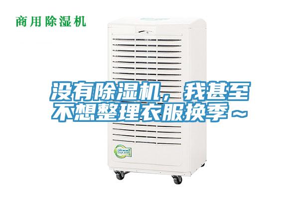 没有小黄片直播视频，我甚至不想整理衣服换季～