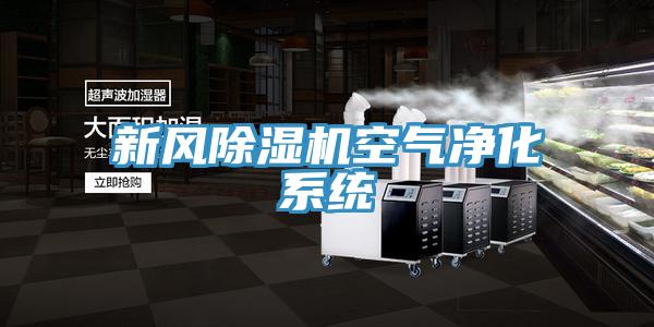 新风小黄片直播视频空气净化系统