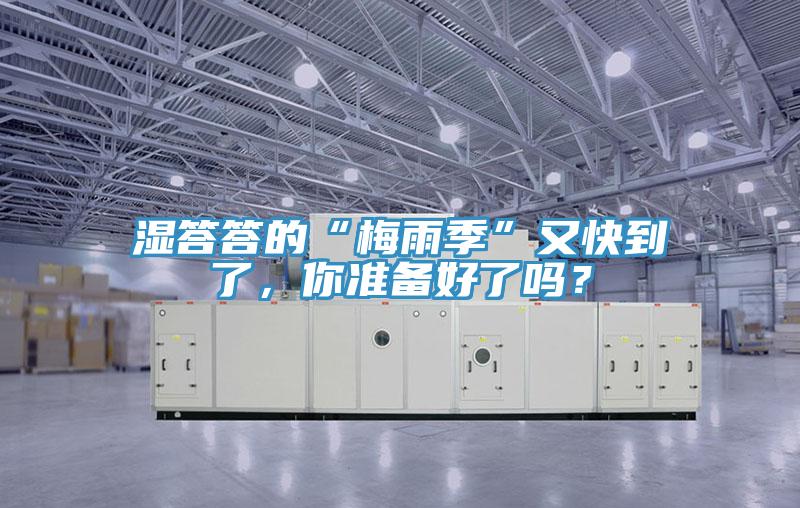 湿答答的“梅雨季”又快到了，你准备好了吗？
