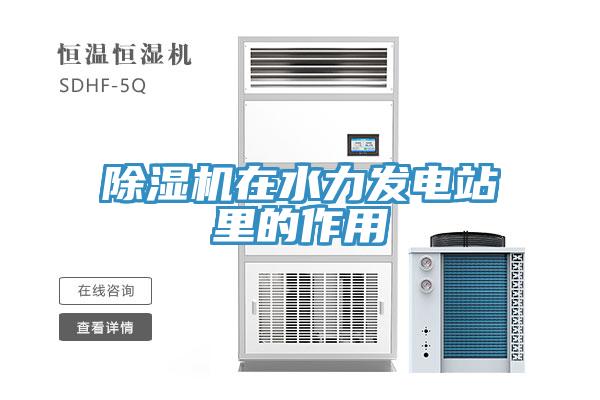 小黄片直播视频在水力发电站里的作用