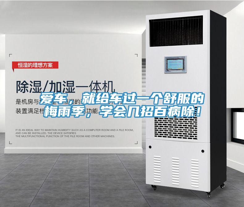 爱车，就给车过一个舒服的梅雨季，学会几招百病除！