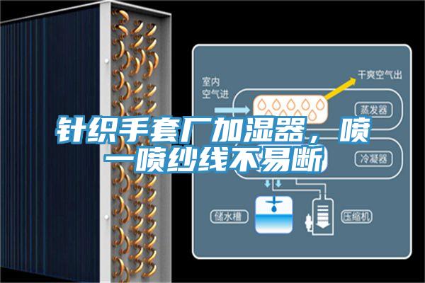 针织手套厂加湿器，喷一喷纱线不易断