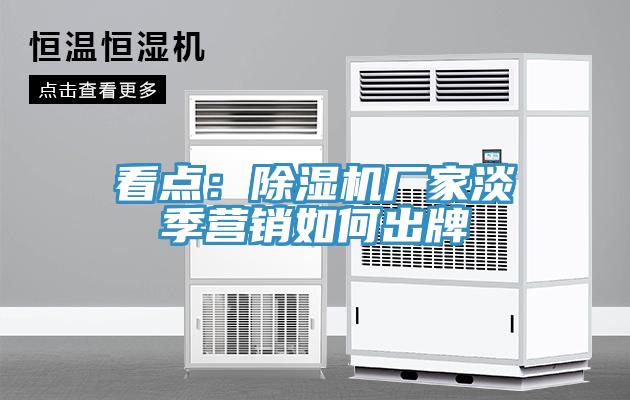看点：小黄片直播视频厂家淡季营销如何出牌