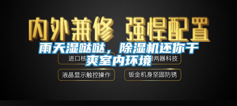 雨天湿哒哒，小黄片直播视频还你干爽室内环境