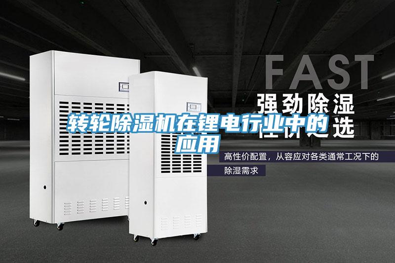 转轮小黄片直播视频在锂电行业中的应用