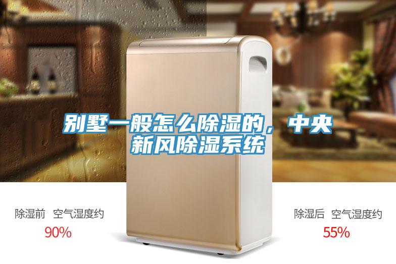 别墅一般怎么除湿的，中央新风除湿系统
