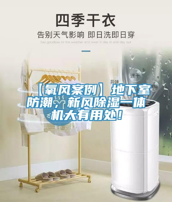 【氧风案例】地下室防潮，新风除湿一体机大有用处！