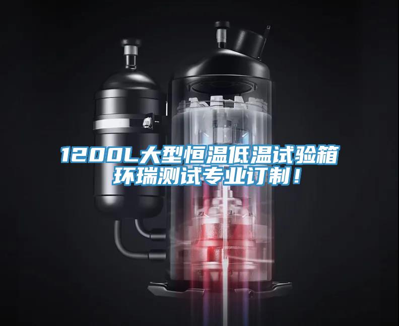 1200L大型恒温低温试验箱 环瑞测试专业订制！