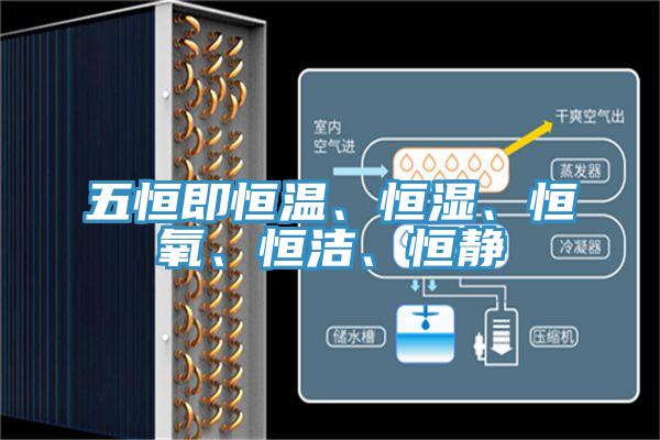 五恒即恒温、恒湿、恒氧、恒洁、恒静