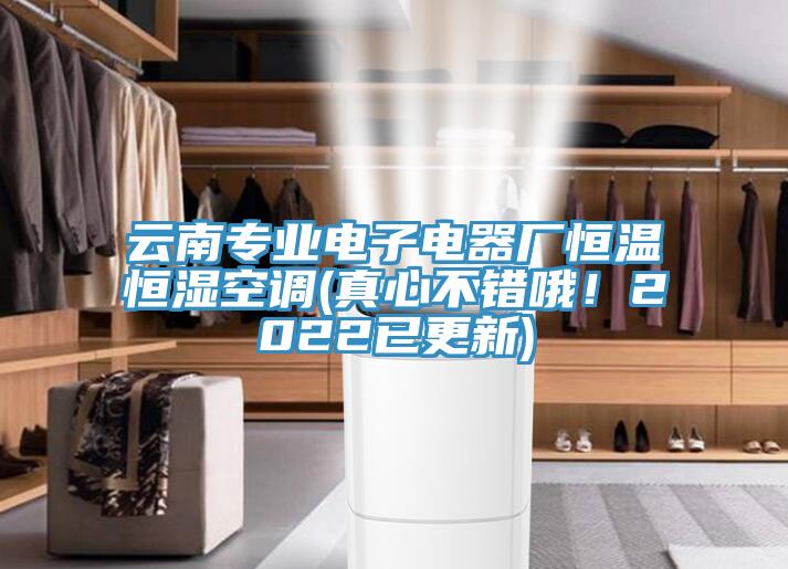 云南专业电子电器厂恒温恒湿空调(真心不错哦！2022已更新)