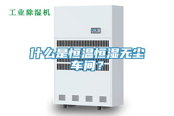 什么是恒温恒湿无尘车间？