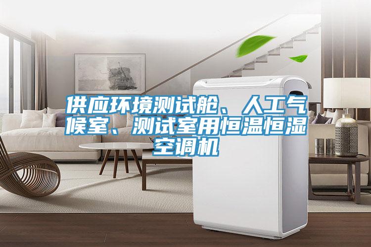 供应环境测试舱、人工气候室、测试室用恒温恒湿空调机