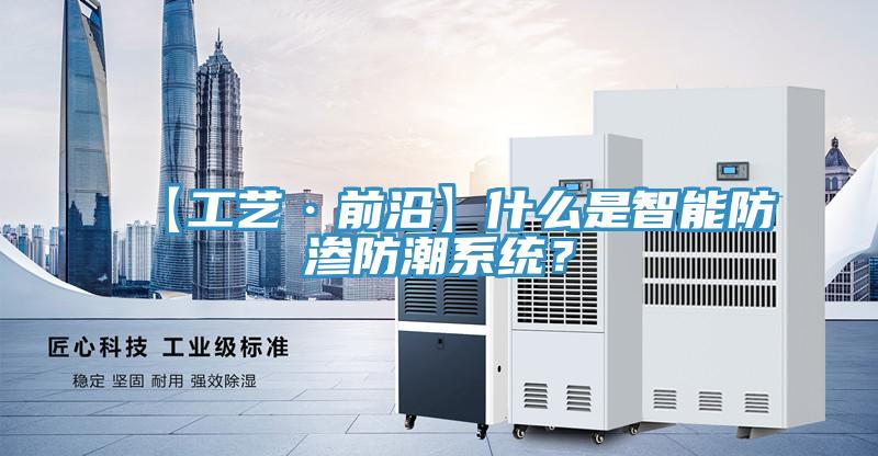 【工艺·前沿】什么是智能防渗防潮系统？