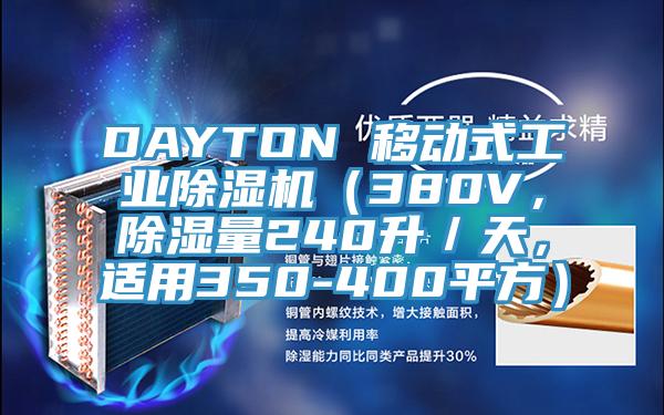 DAYTON 移动式工业小黄片直播视频（380V，除湿量240升／天，适用350-400平方）