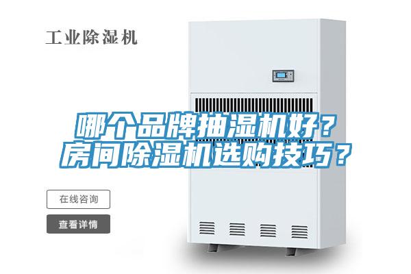 哪个品牌抽湿机好？房间小黄片直播视频选购技巧？