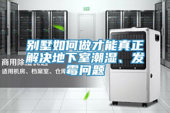 别墅如何做才能真正解决地下室潮湿、发霉问题