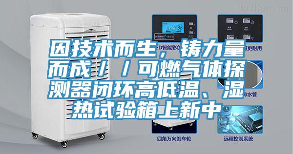 因技术而生，铸力量而成／／可燃气体探测器闭环高低温、湿热试验箱上新中