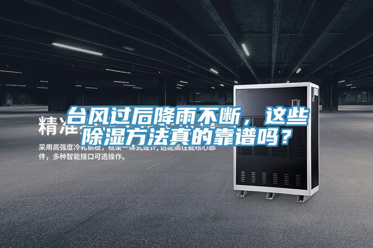 台风过后降雨不断，这些除湿方法真的靠谱吗？