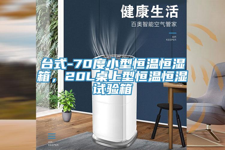 台式-70度小型恒温恒湿箱，20L桌上型恒温恒湿试验箱