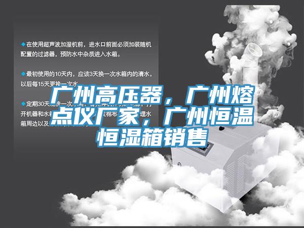 广州高压器，广州熔点仪厂家，广州恒温恒湿箱销售