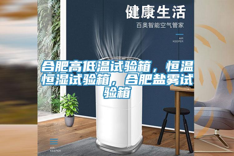 合肥高低温试验箱，恒温恒湿试验箱，合肥盐雾试验箱