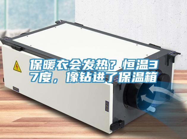 保暖衣会发热？恒温37度，像钻进了保温箱