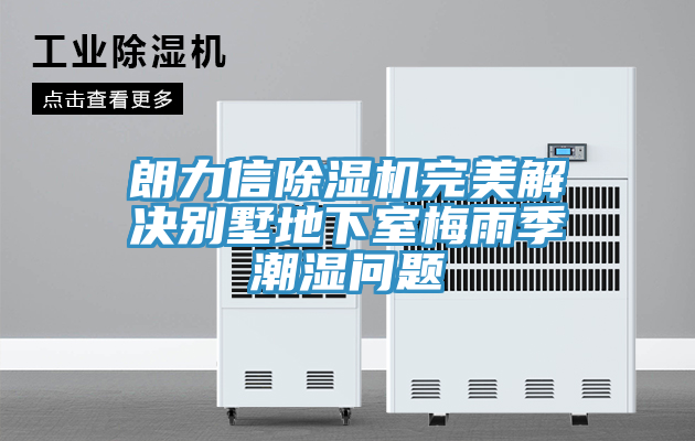 朗力信小黄片直播视频完美解决别墅地下室梅雨季潮湿问题