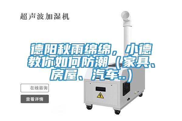 德阳秋雨绵绵，小德教你如何防潮（家具、房屋、汽车..）
