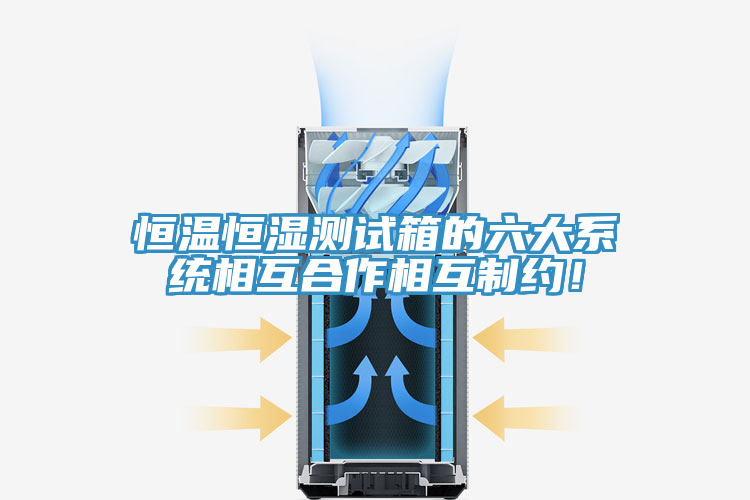 恒温恒湿测试箱的六大系统相互合作相互制约！