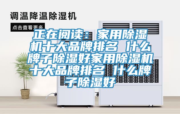 正在阅读：家用小黄片直播视频十大品牌排名 什么牌子除湿好家用小黄片直播视频十大品牌排名 什么牌子除湿好