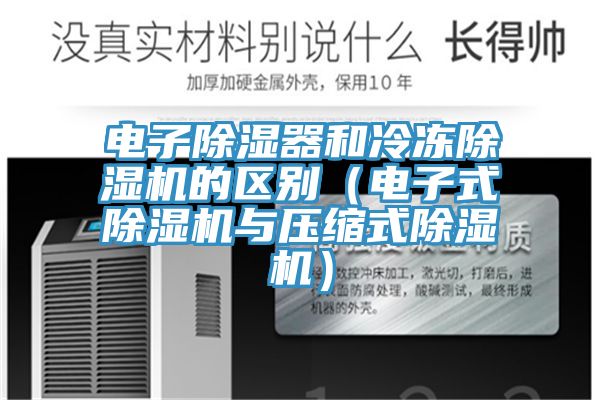 电子除湿器和冷冻小黄片直播视频的区别（电子式小黄片直播视频与压缩式小黄片直播视频）